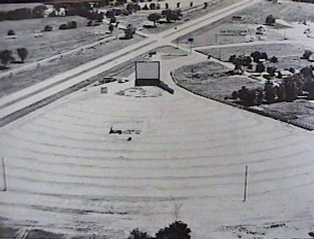 Starlite Drive-In Theatre - Aerial 1953 Theatre Catalog (newer photo)